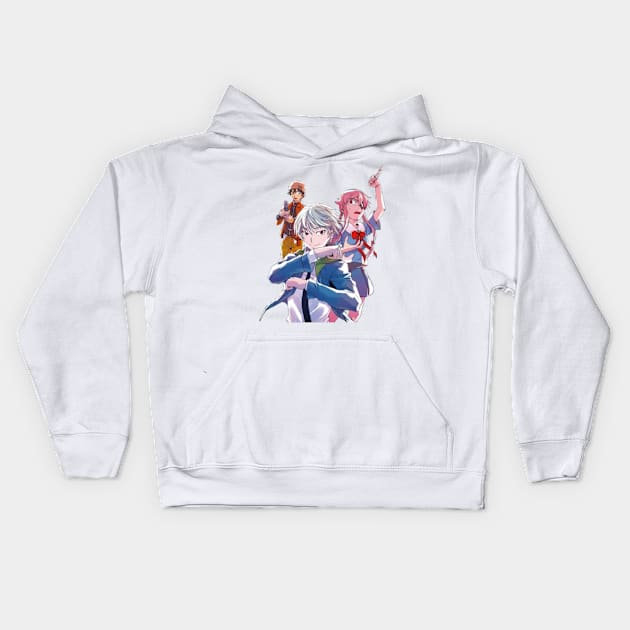 Yuki, Akise, Yuno Kids Hoodie by katelin1